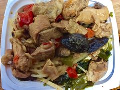 黄焖鸡腿套餐-北大学一食堂