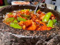 石锅杭椒牛蛙-桂满陇-十里风荷(合生汇店)