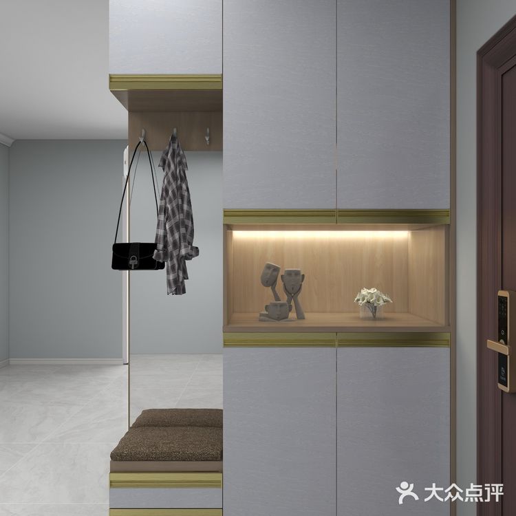 全屋定制✔入户柜，鞋柜，风格简约