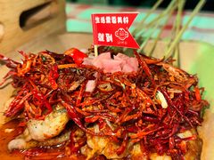 招牌烤鱼片-小竹签烤肉纸包鱼小龙虾(唐韵路店)