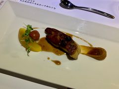 法式香煎鹅肝佐提子汁-The V泽惟·低温慢煮料理