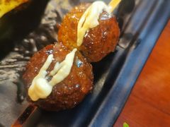 芥末鸡肉丸子-鸟串烧Yakitori
