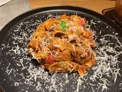 辣味番茄肉丸意大利小宽面-锦潼西餐厅