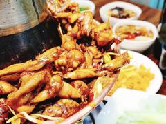 -超越炭火牛蛙火锅鸡(河东店)