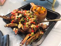 烤羊排-甜阿姨·天台花园私房菜(万松园店)