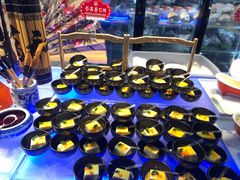 芒果杏仁糕-千家粗粮王海鲜牛排自助餐(西宁海湖万达广场店)