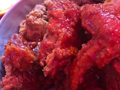 甜辣带骨炸鸡-BHC炸鸡(明洞总店)