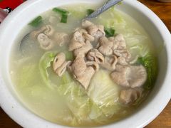 蘸水肥肠-茅屋大酒店