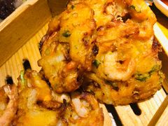 手工虾饼-丁记盐蘸牛肉·新杭菜(河东路店)