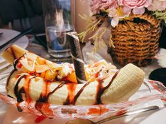 香蕉船配冰淇淋-巴伐利亚啤酒坊(意式风情街店)