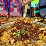 成都春熙路吃花傲天少爷钦点的烤鱼！！！