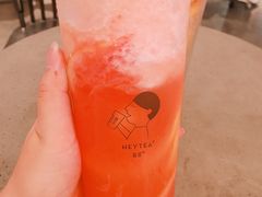 满杯红柚-喜茶(上海正大广场店)