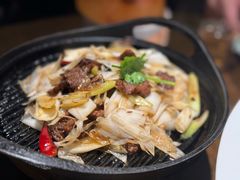 葱爆牛肉-粗茶淡饭·隐庐私厨(东亭店)