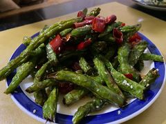 干煸豆角-清真宏玉祥黄门脸餐厅(华荫东里店)
