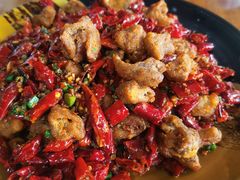 辣子肥肠-茶泡饭(李子坝店)