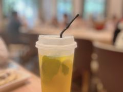 法兰西百香果冰桔茶-玛格萝妮比萨屋(四平店)