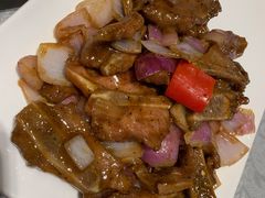 葱爆黑椒猪排-丽华园(汉阳龙阳店)