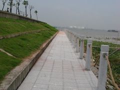 望不到边的长堤-海鸥岛