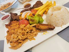 宫廷烤肉拼盘-伊斯坦布尔土耳其清真咖啡餐厅