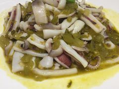 雪菜炒鲜鱿-金时代顺风大酒店(协泰店)