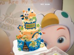 -卡比儿童蛋糕·心意定制·低脂零卡糖动物奶油FancyBALLOON(滨海店)