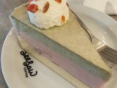 芋泥杏仁蛋糕-Seesaw Coffee(上海国金中心店)