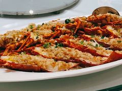 蒜蓉粉丝蒸开边小龙虾-好友缘酒家(会展中心店)