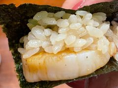 火炙扇贝寿司-鮨清日本料理