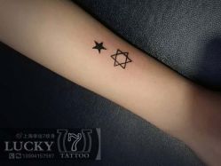 -幸运7纹身刺青Lucky7tattoo