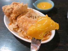 蜂蜜芥末味炸鸡-the frypan韩国炸鸡啤酒(五路居店)