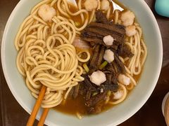 虾爆鳝面-奎元馆.百年奎元.非遗传承(西湖边的解放路店)