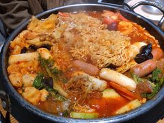 泡菜肥牛部队锅-幸屿 创意料理(永嘉天地店)