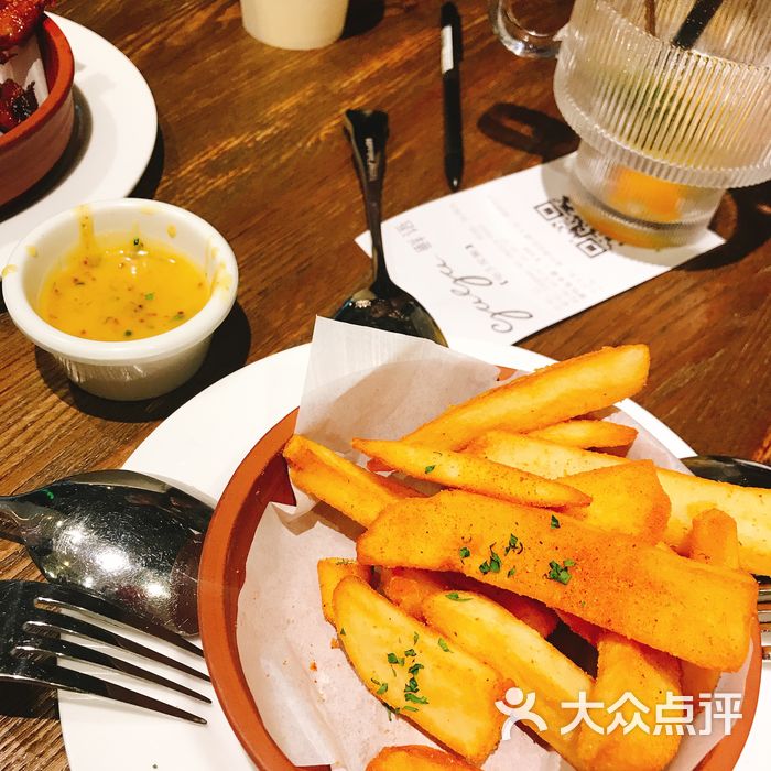 gaga鲜语炸薯条配蜂蜜芥末酱图片-北京西餐-大众点评网