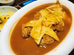 镇店黄鱼烩年糕-绿茶餐厅(西湖银泰百货店)