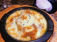 烤鸡爱上芝士-猪啊牛呀羊啊铜盘烤肉(正大广场店)