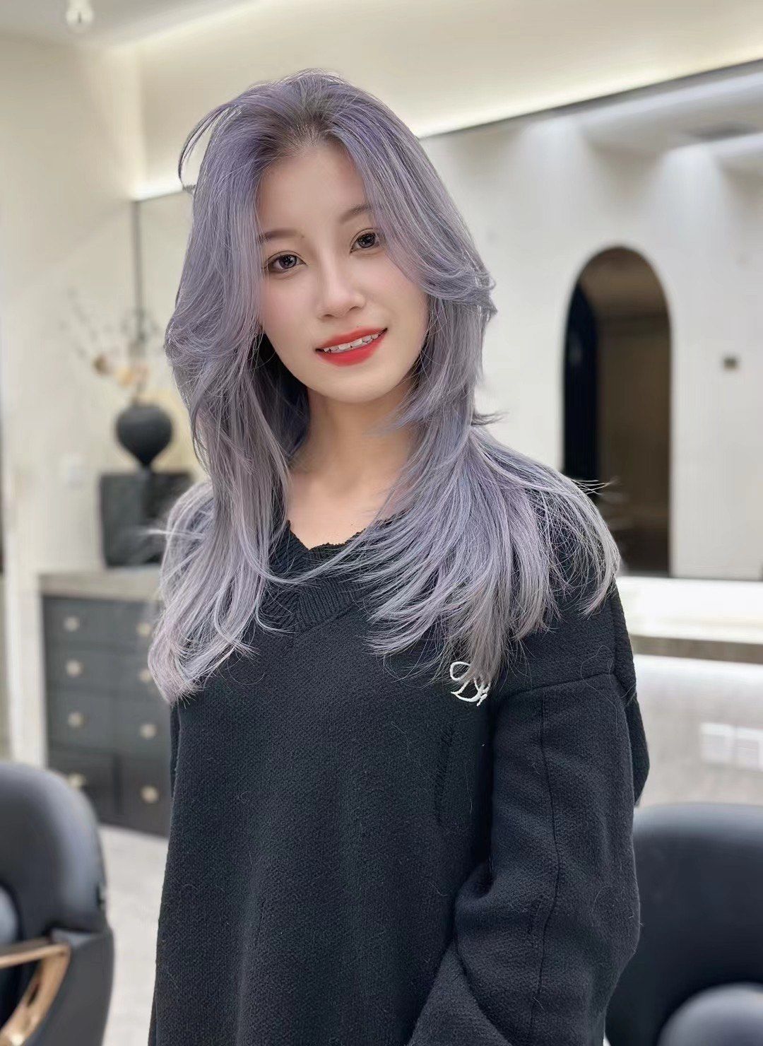 雾紫灰