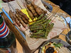-特色油边心管烤串