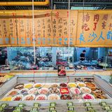 捞刀河畔乡野肉铺