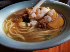 虾爆鳝面-奎元馆.百年奎元.非遗传承(西湖边的解放路店)