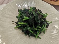有机菠菜炒紫菜-喜鼎海胆水饺(平安金融中心店)