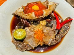 -草家酱蟹炭火烤肉店(珲春南路一店)