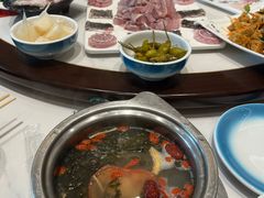 -景明轩•养生酸汤鱼火锅 云贵鲜菌 现舂野果酸汤(王寨小区店)