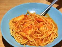 鲜虾茄汁意大利面-红小满休闲餐厅(十全街店)