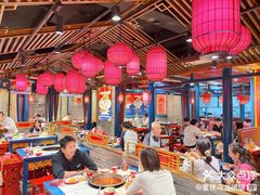 -爱你您·自家鱼塘·活水喷泉鱼火锅(八里店)