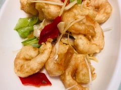 炸烹虾仁-陈傻子餐厅(世纪都会店)