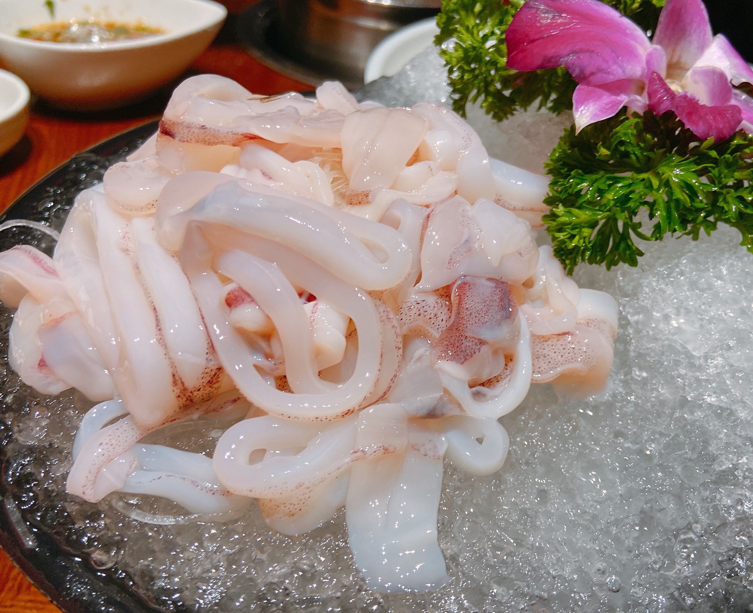 现捞的鱿鱼就是特别好吃啊