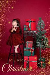 -后宫·古装汉服京剧儿童亲子全家福摄影