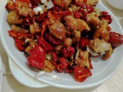 干煸鸡块-满口香饭店