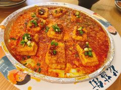 蒜香肉沫豇豆包浆豆腐-花盐街·四川乐山小吃(西单大悦城店)