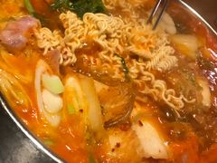 部队锅-包装马车·韩国料理·포장마차